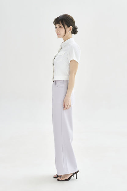 Pastel straight Pants