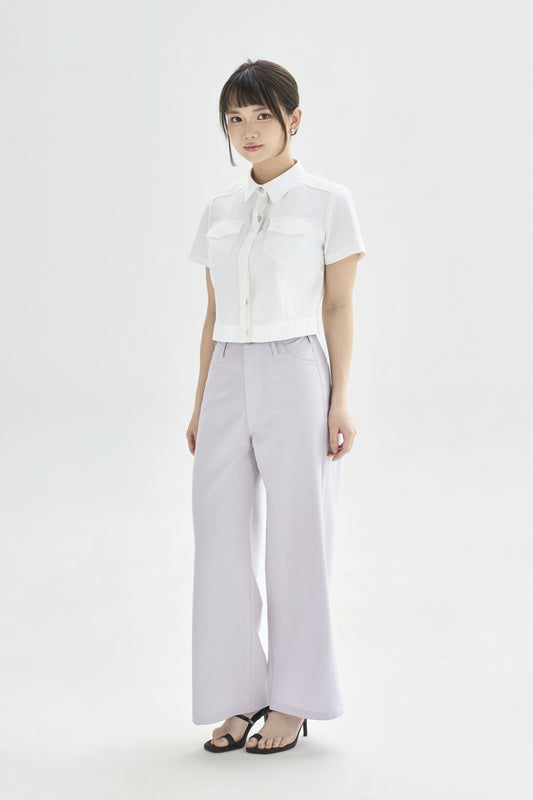 Pastel straight Pants