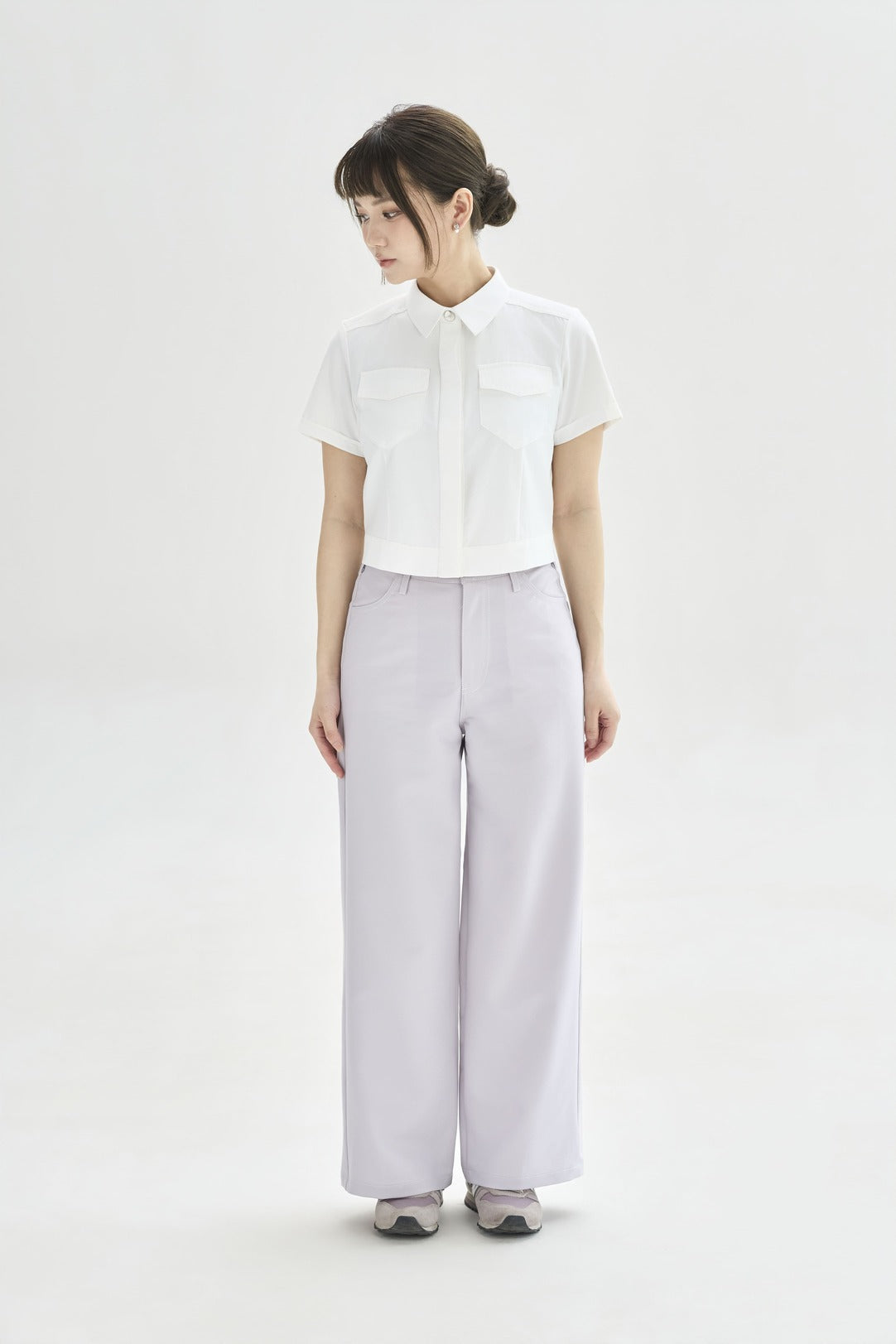 Pastel straight Pants