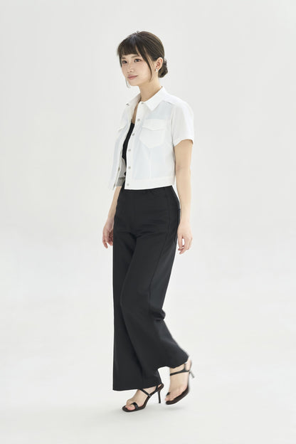 Black straight Pants