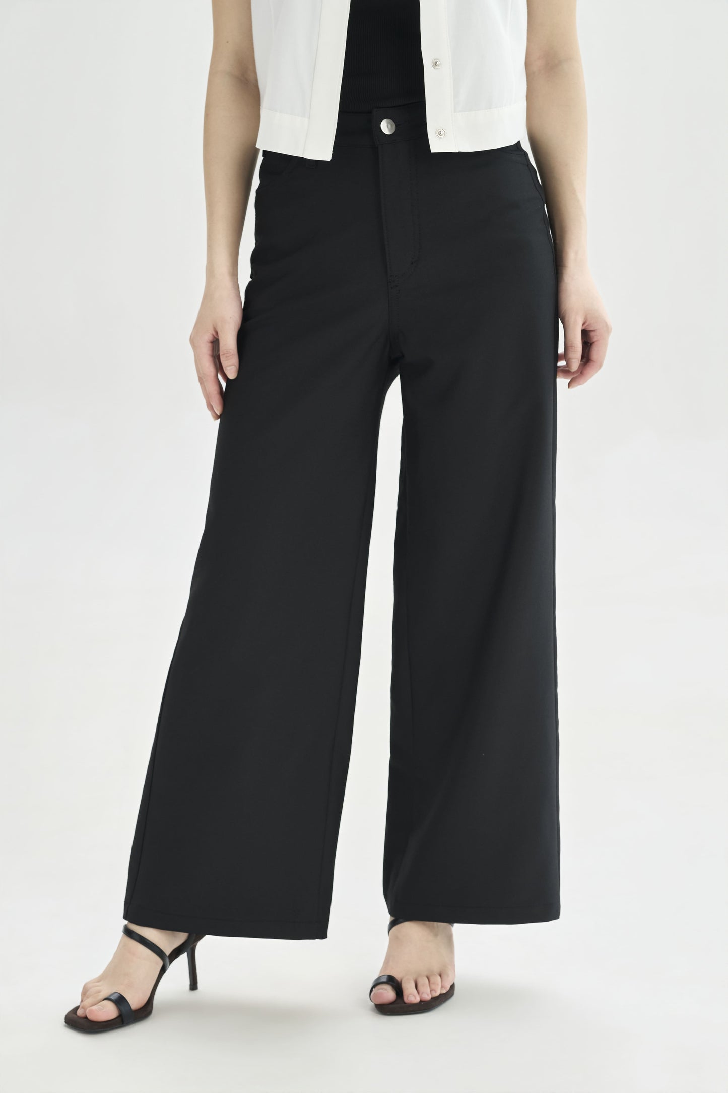 Black straight Pants