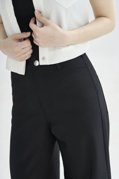 Black straight Pants