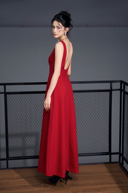 Yoru dress : Red