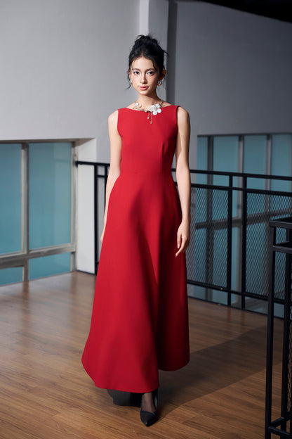 Yoru dress : Red