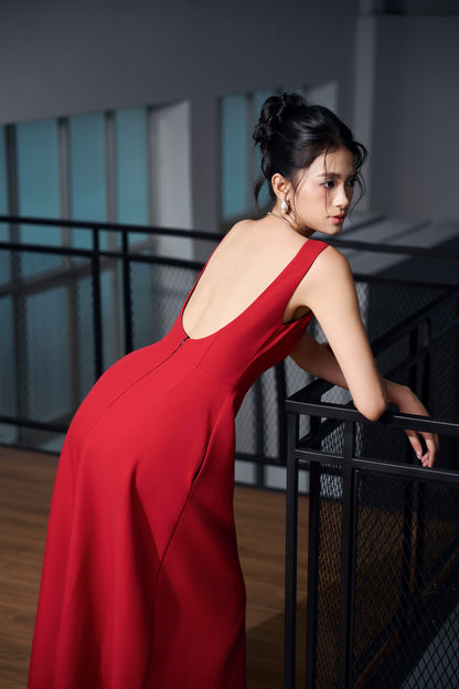 Yoru dress : Red
