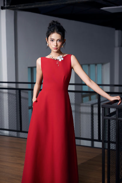 Yoru dress : Red